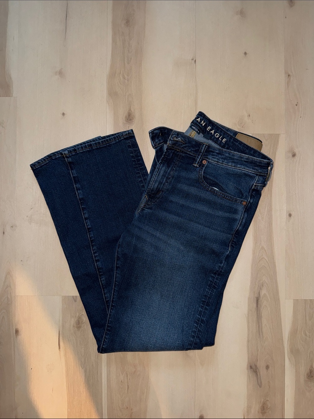 American Eagle Outfitters Women’s Dark Indigo Bootcut Jeans